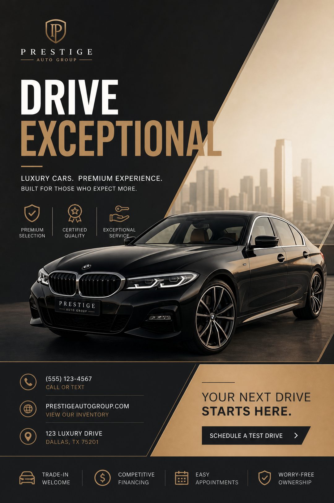 Grafik-Design Beispiel — Automobil