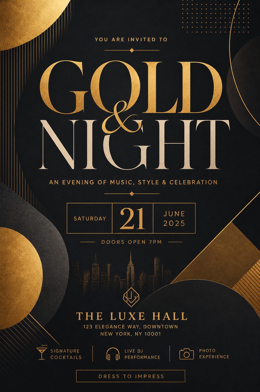 Grafik-Design Beispiel — Event & Afisha