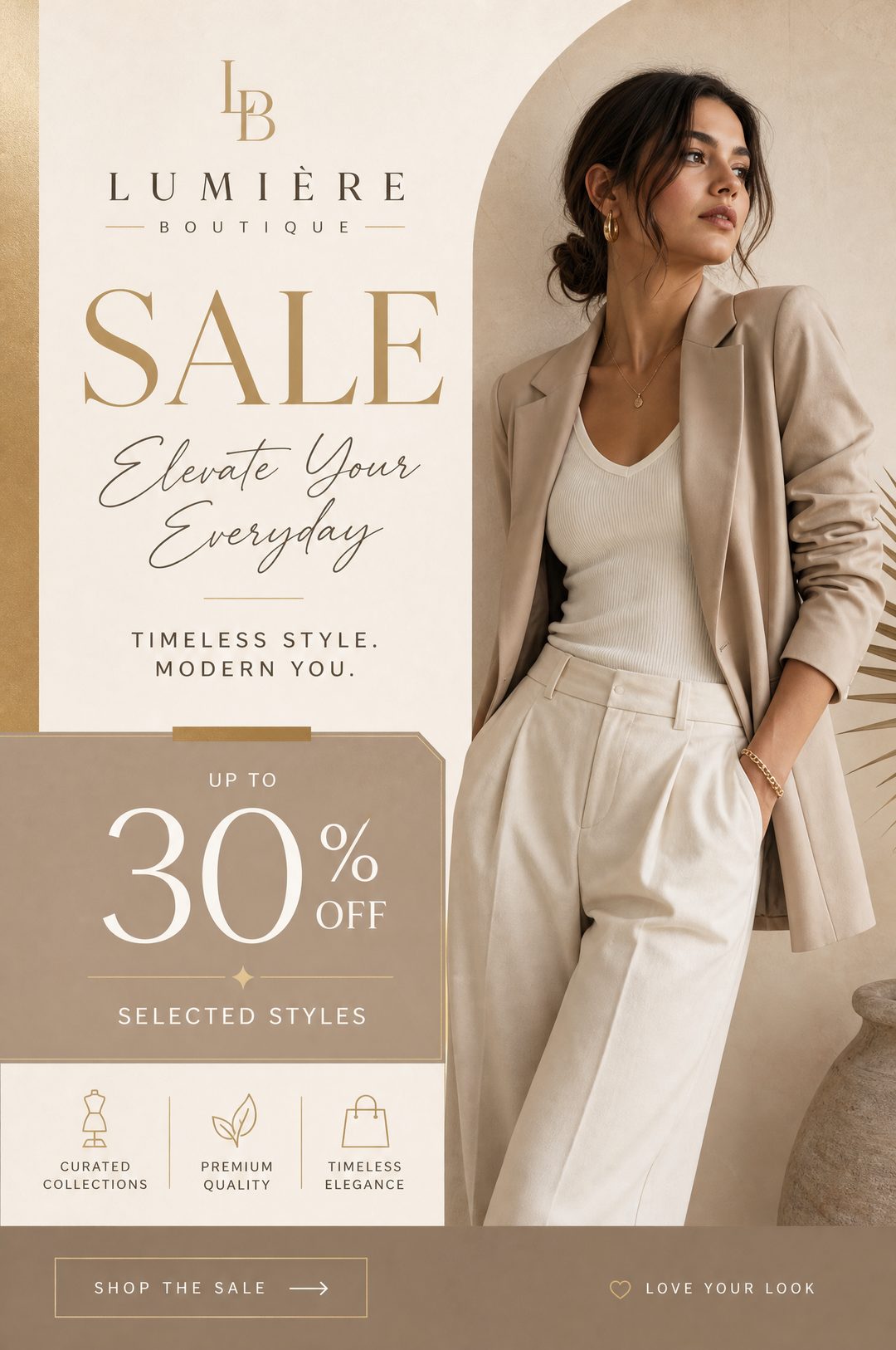 Grafik-Design Beispiel — Mode & Sale